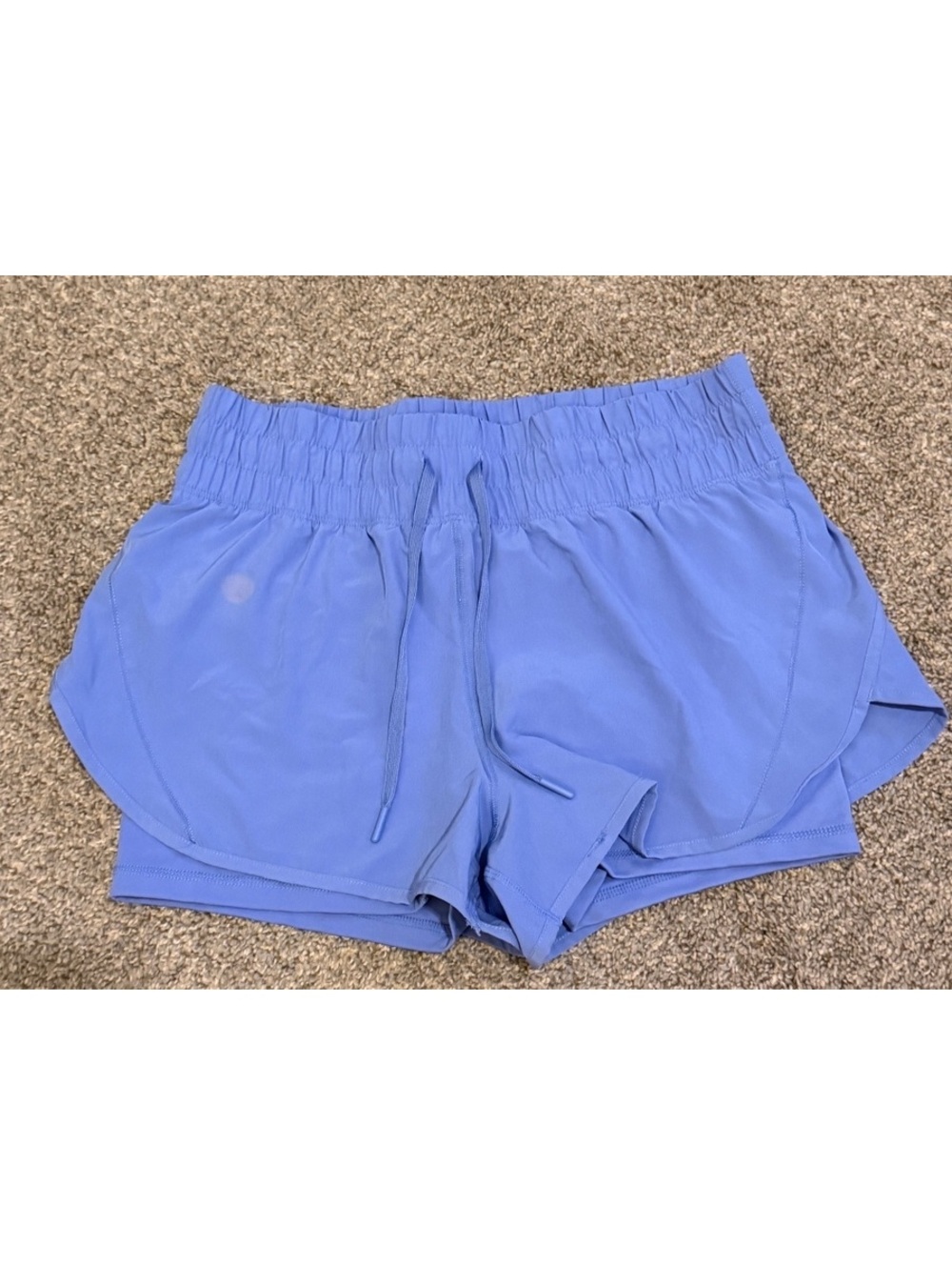 Velocity Ramona Blue 2-in-1 Running Shorts – Women’s Medium